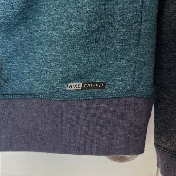 Hurley Big Boys Gray and Teal Zip-up Hoodie Sz Large - Picture 6 of 6